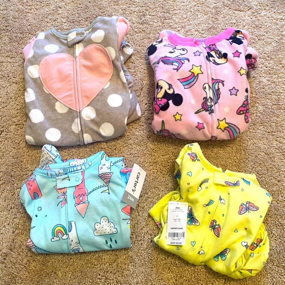Brand new! Baby/Toddler Girl Pajamas